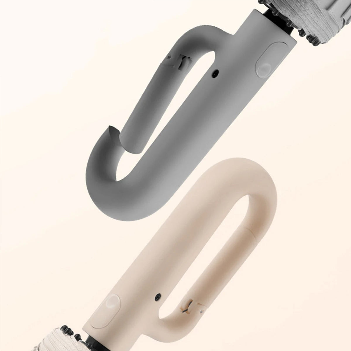 Robuuste, windbestendige paraplu met automatische opening en een doek van 47 inch – versterkte bescherming tegen storm, met één druk op de knop te openen, compact op te vouwen tot 15 inch voor