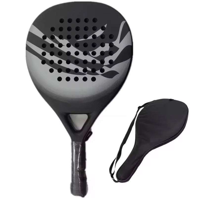 Hiilikuituinen padelmaila – kevyt 12.9 oz, EVA-vaahtoydin ja ergonominen kahva uusille pelaajille