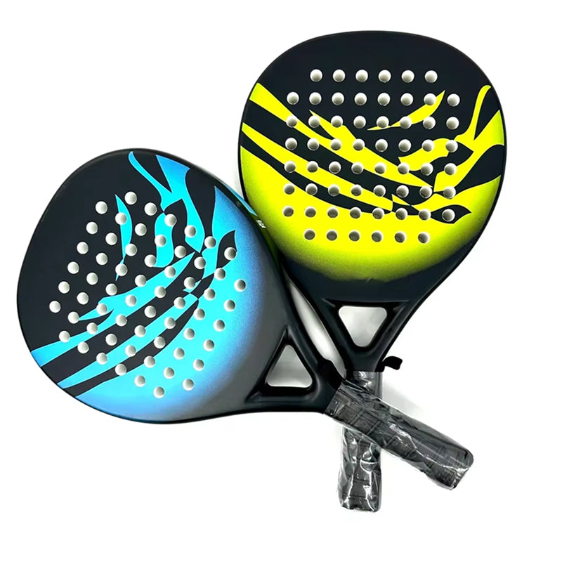 Hiilikuituinen padelmaila – kevyt 12.9 oz, EVA-vaahtoydin ja ergonominen kahva uusille pelaajille