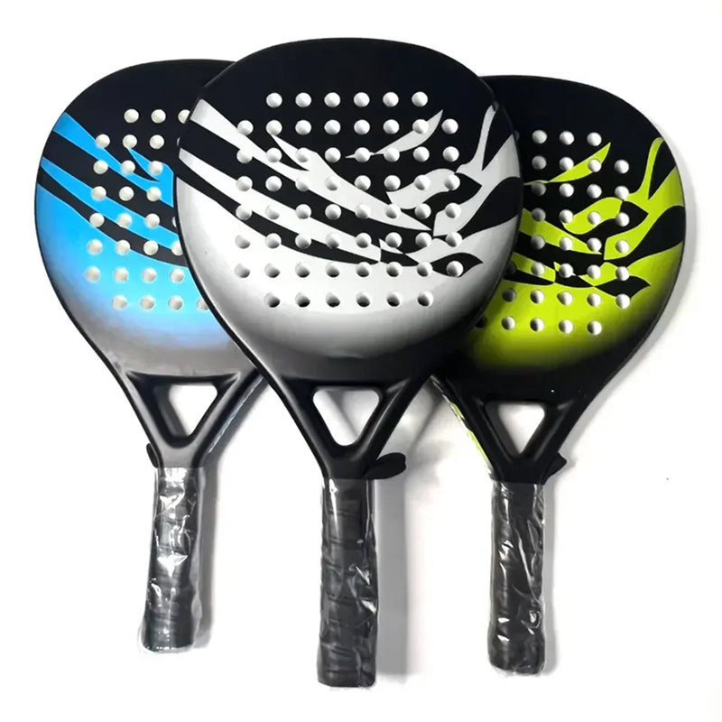 Hiilikuituinen padelmaila – kevyt 12.9 oz, EVA-vaahtoydin ja ergonominen kahva uusille pelaajille