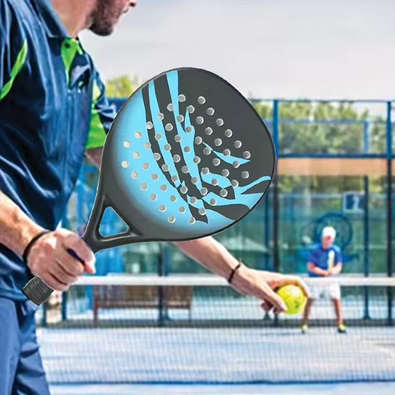 Hiilikuituinen padelmaila – kevyt 12.9 oz, EVA-vaahtoydin ja ergonominen kahva uusille pelaajille