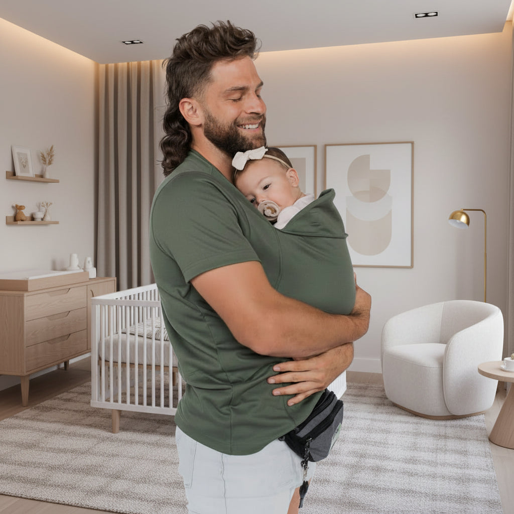 Tee Style מנשא לתינוק — תמיכה ארגונומית ועיצוב נושם ונוח