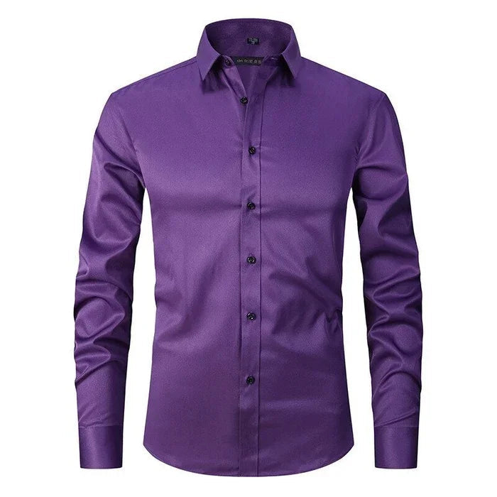Camicia elegante da uomo elasticizzata ad alte prestazioni | Euroselle