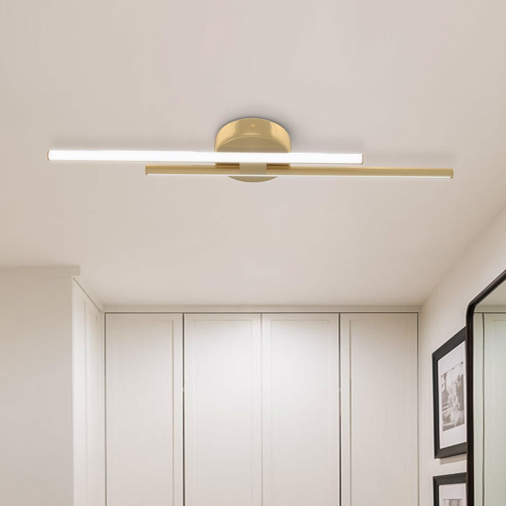 24 in-es fém lineáris LED mennyezeti lámpa, 6000 K, hideg fehér