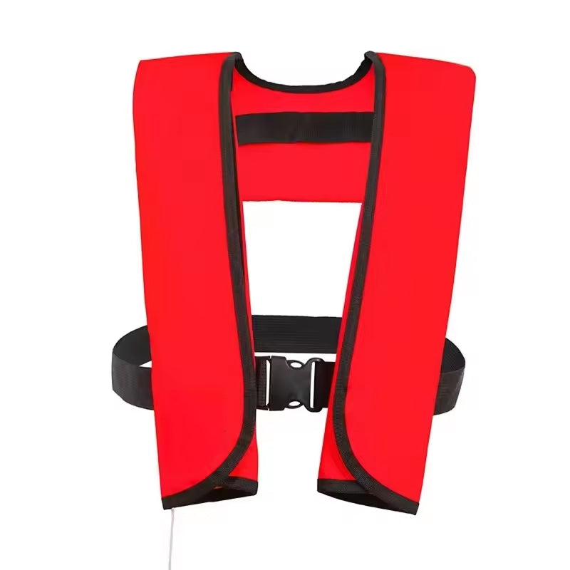 Neoprene Auto-Inflating Vest — 150N, SOLAS Reflective, 3-5 Sec, 330 lbs