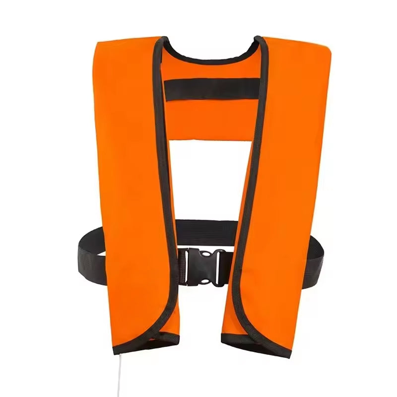 Neoprene Auto-Inflating Vest — 150N, SOLAS Reflective, 3-5 Sec, 330 lbs