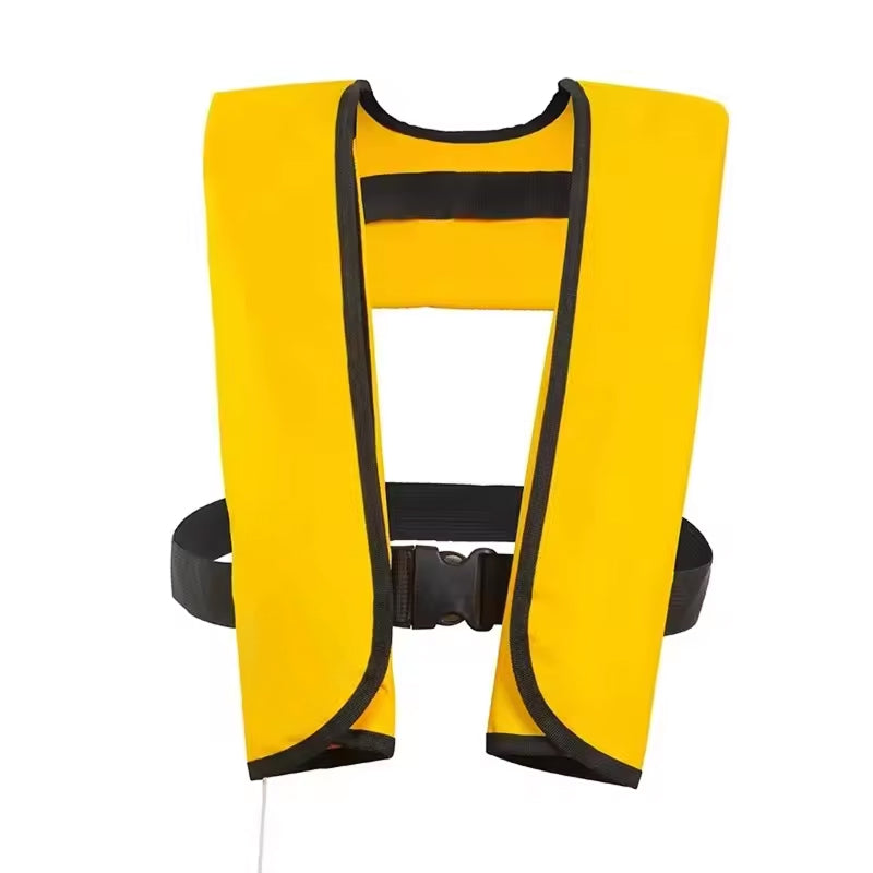 Neoprene Auto-Inflating Vest — 150N, SOLAS Reflective, 3-5 Sec, 330 lbs
