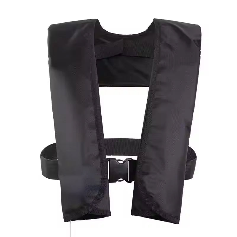 Neoprene Auto-Inflating Vest — 150N, SOLAS Reflective, 3-5 Sec, 330 lbs