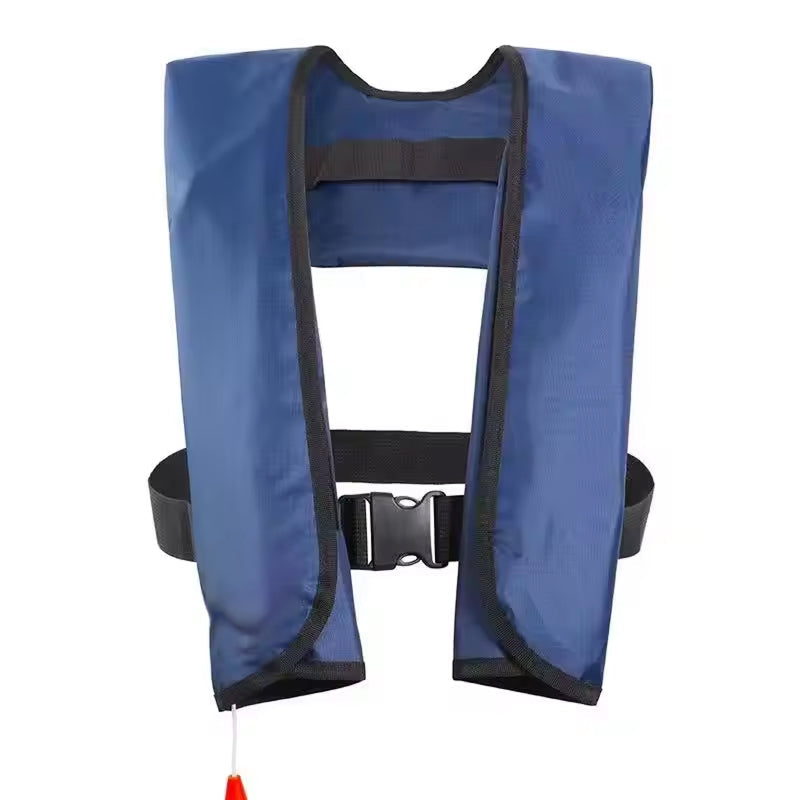 Neoprene Auto-Inflating Vest — 150N, SOLAS Reflective, 3-5 Sec, 330 lbs