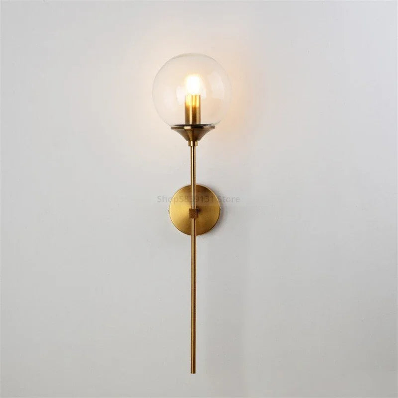 LumaArc LED Wall Lamp Modern Long Arm Bedside Light Fixture