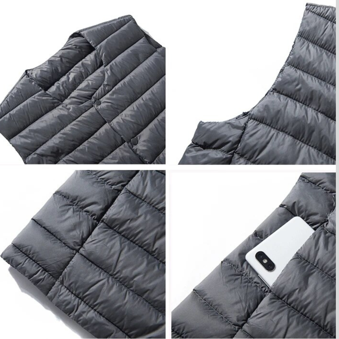Men's Lightweight Down Vest - Laurent | Euroselle
