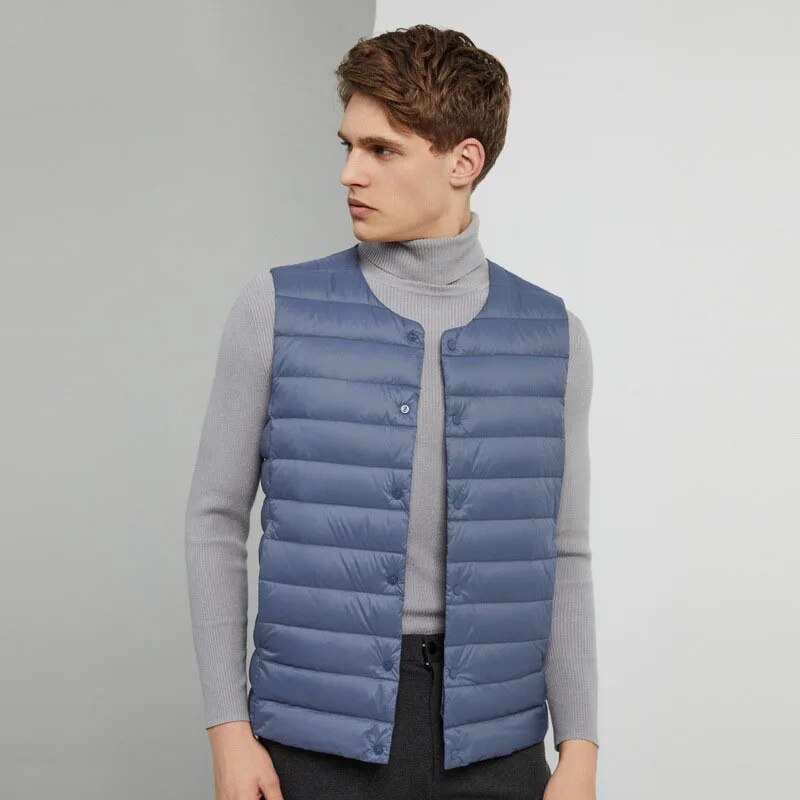 Men's Lightweight Down Vest - Laurent | Euroselle