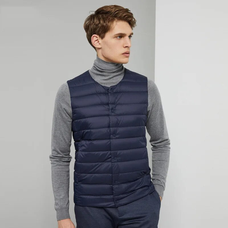 Men's Lightweight Down Vest - Laurent | Euroselle