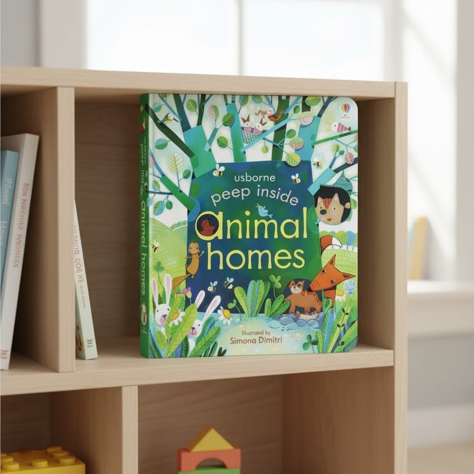 Libro de cuentos desplegable en 3D Bosque Aurora — escenas de página vibrantes y capas de papel animadas