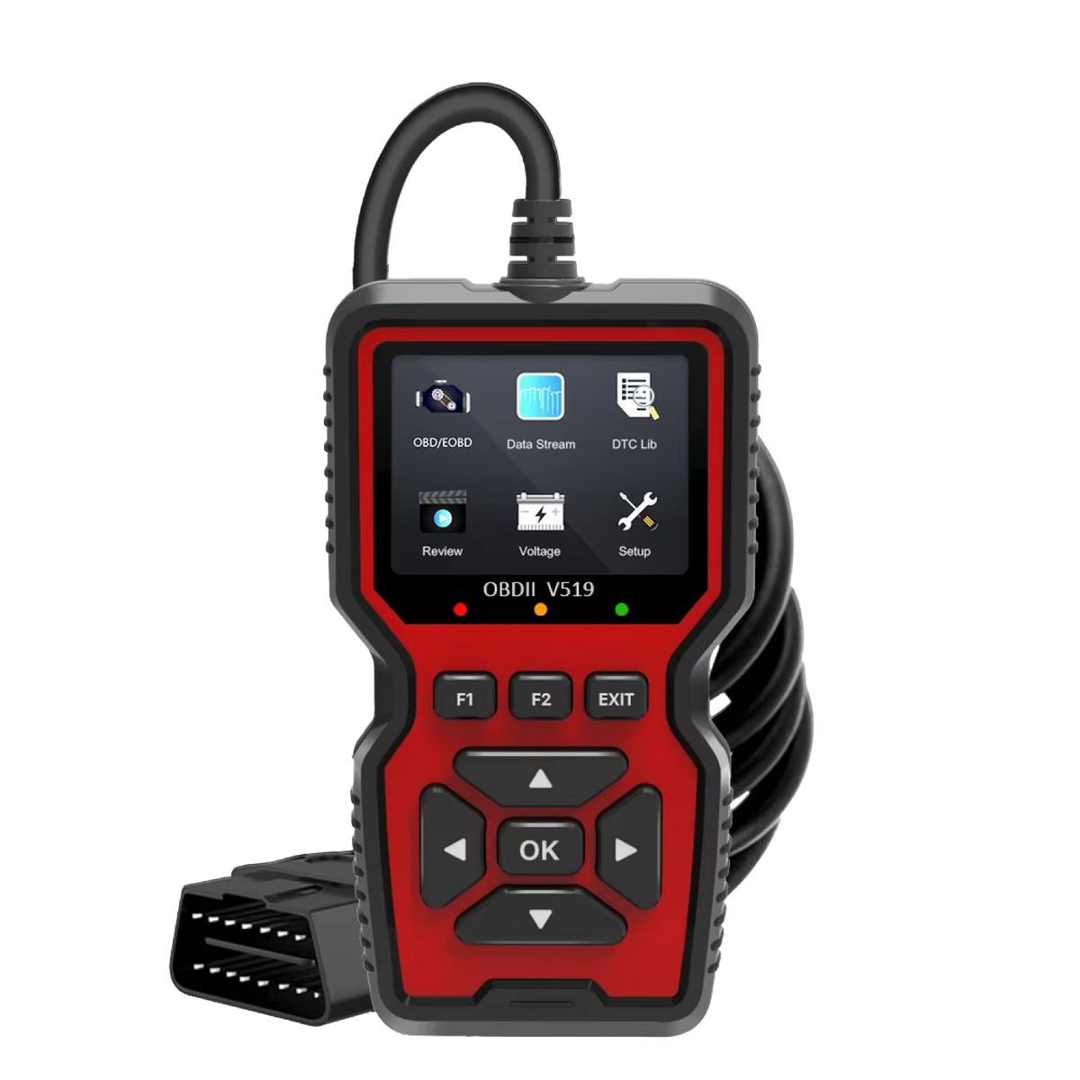 OBD2-diagnosescanner — kleurendisplay van 2.8 inch, meer dan 35,000 codes
