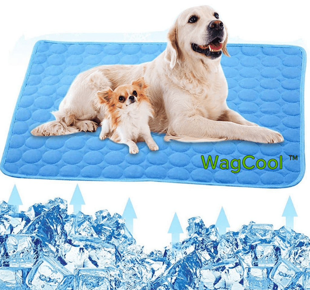 Tappetino rinfrescante in gel di seta ghiacciata ad attivazione automatica per cani e gatti, lavabile