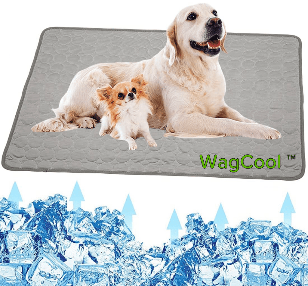 Tappetino rinfrescante in gel di seta ghiacciata ad attivazione automatica per cani e gatti, lavabile