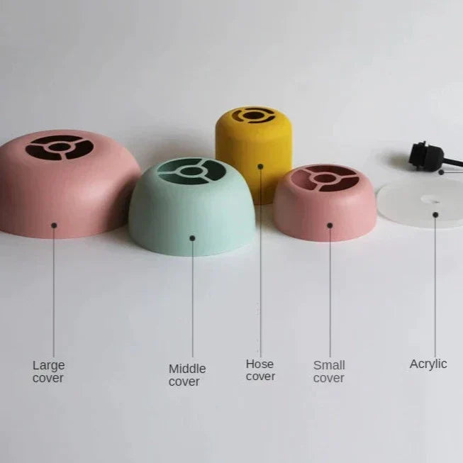 LuminaNova Modern Pendant Lamp In Scandinavian Macaron Style