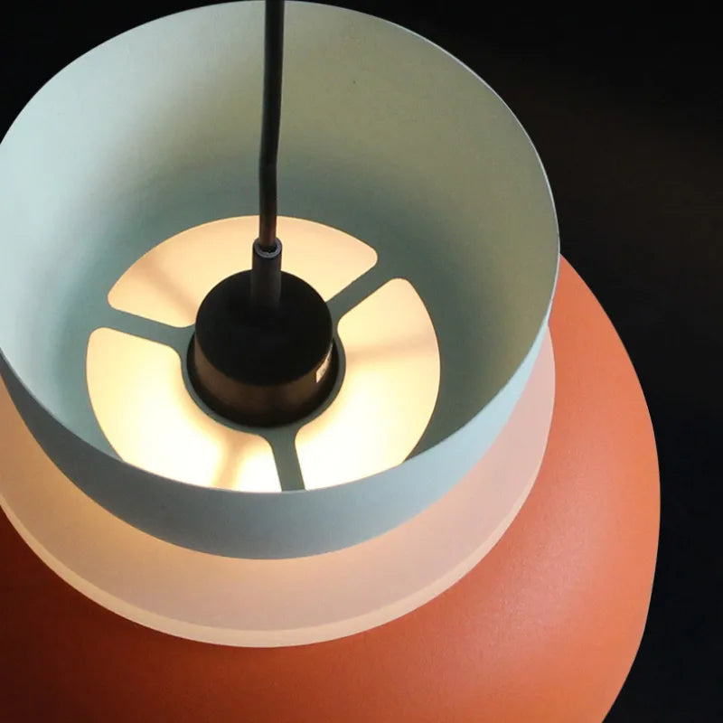 LuminaNova Modern Pendant Lamp In Scandinavian Macaron Style