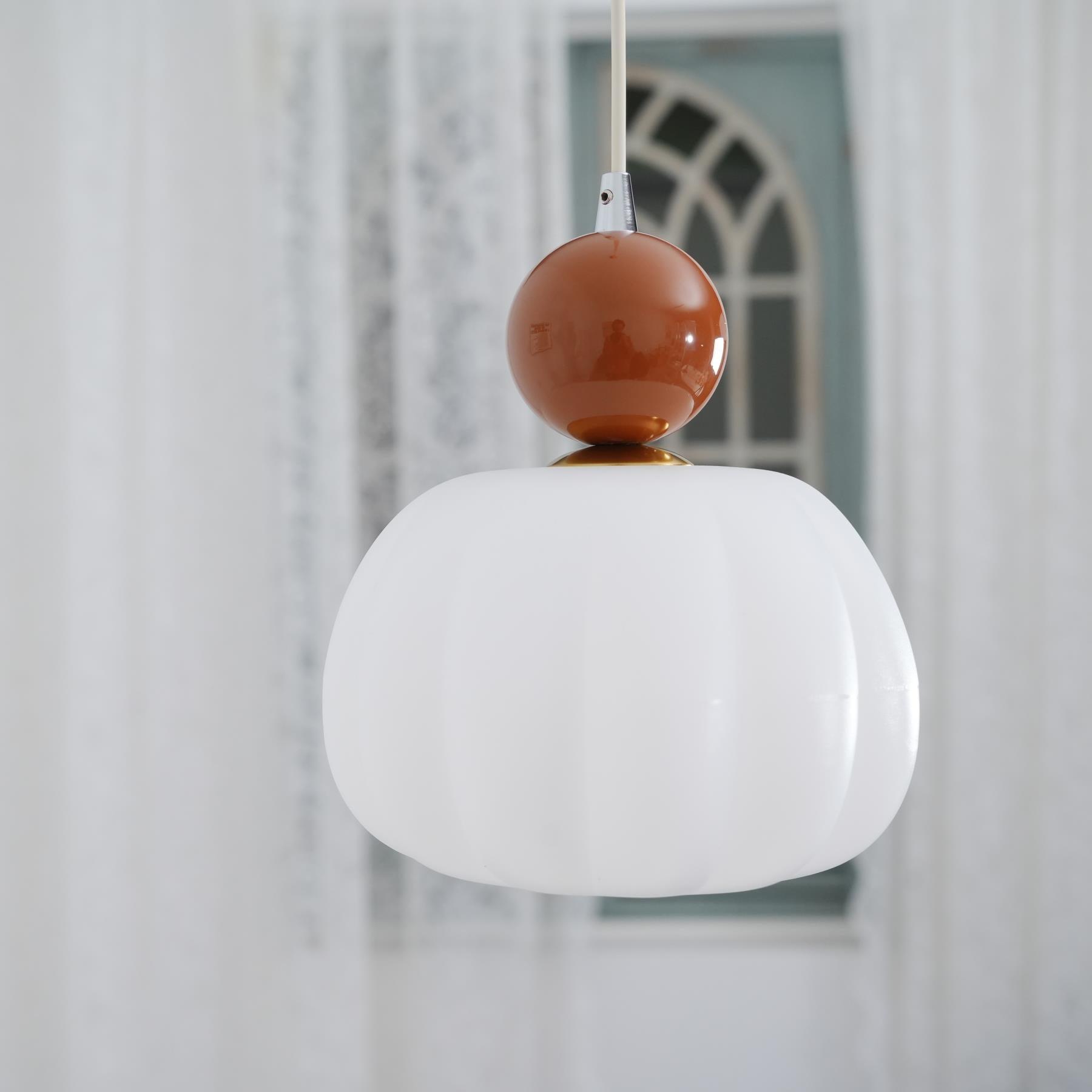 Modern Pumpkin Pendant Light | Euroselle