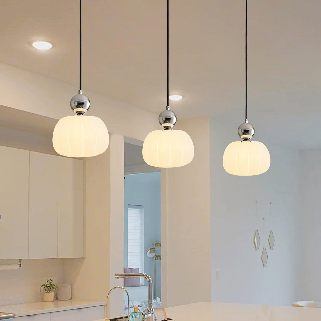 Modern Pumpkin Pendant Light | Euroselle