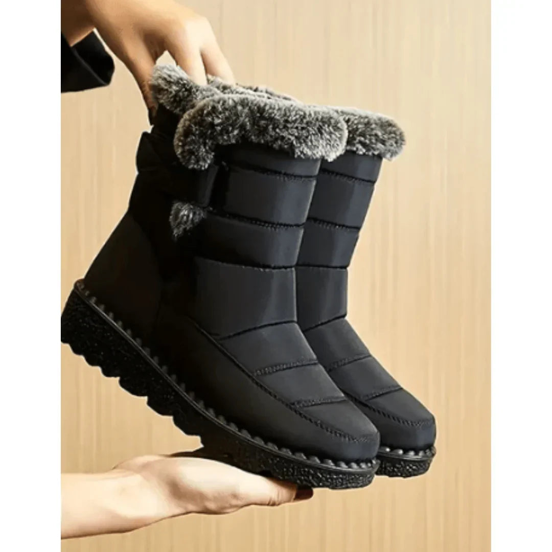Insulated Waterproof Winter Boots — Anti-Slip Sole, Unisex