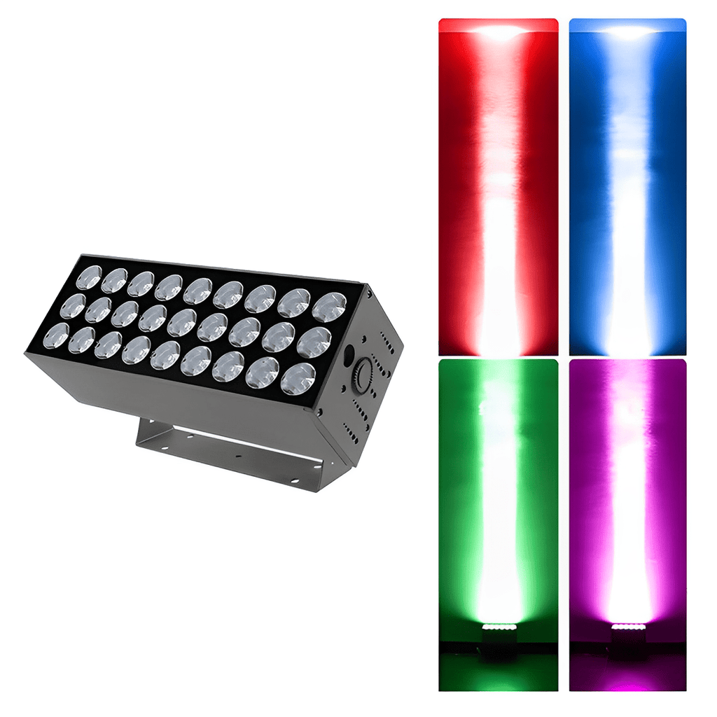 Šedý nastavitelný voděodolný LED reflektor, tlakově litý hliník, 20W-80W