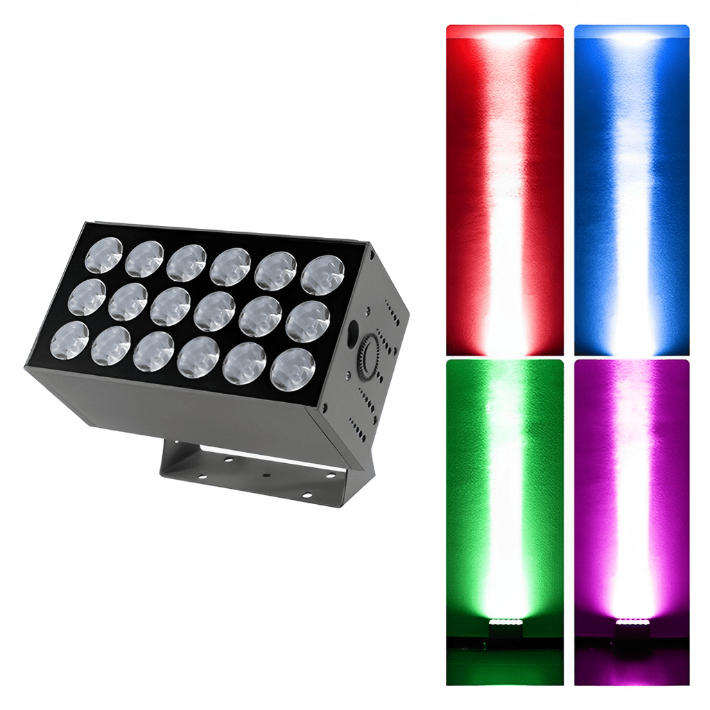 Šedý nastavitelný voděodolný LED reflektor, tlakově litý hliník, 20W-80W