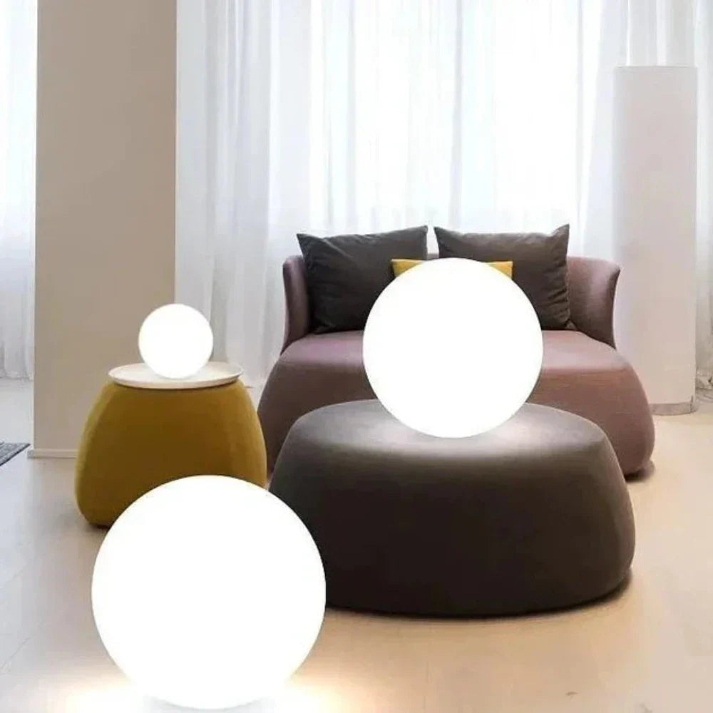 Solarhavekugle med LED, 10 tommer — vandtæt lys med farveskift