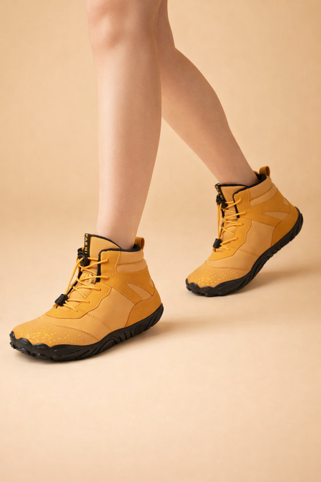 Women's Waterproof Minimalist Winter Boots — Flexible Zero-Drop Sole