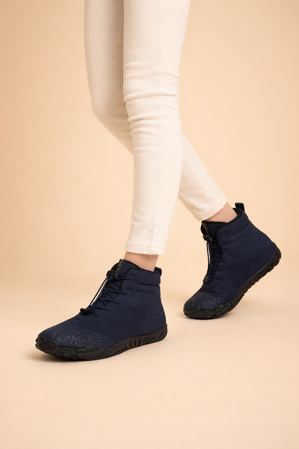 Women's Waterproof Minimalist Winter Boots — Flexible Zero-Drop Sole