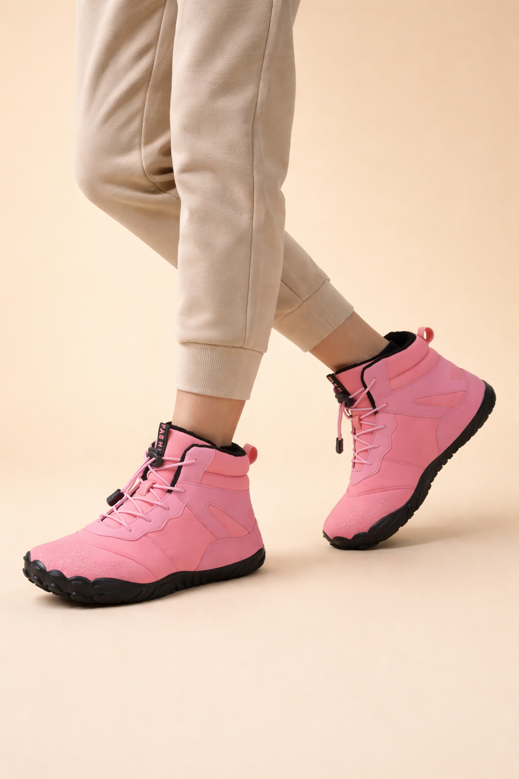 Women's Waterproof Minimalist Winter Boots — Flexible Zero-Drop Sole