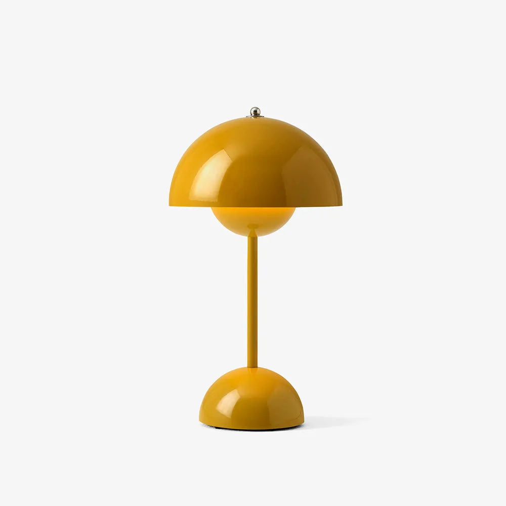 Dobíjecí LED stolní lampa s dotykovým stmíváním, 12hodinová výdrž baterie, bezdrátové stolní světlo, teplá bílá 2700K, do interiéru i exteriéru, IP44, do obývacího pokoje | Thomler