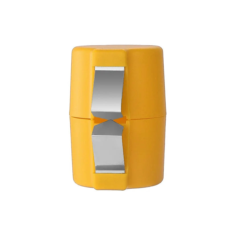 Handheld Egg Cracker with Separator — Stainless Steel Clip